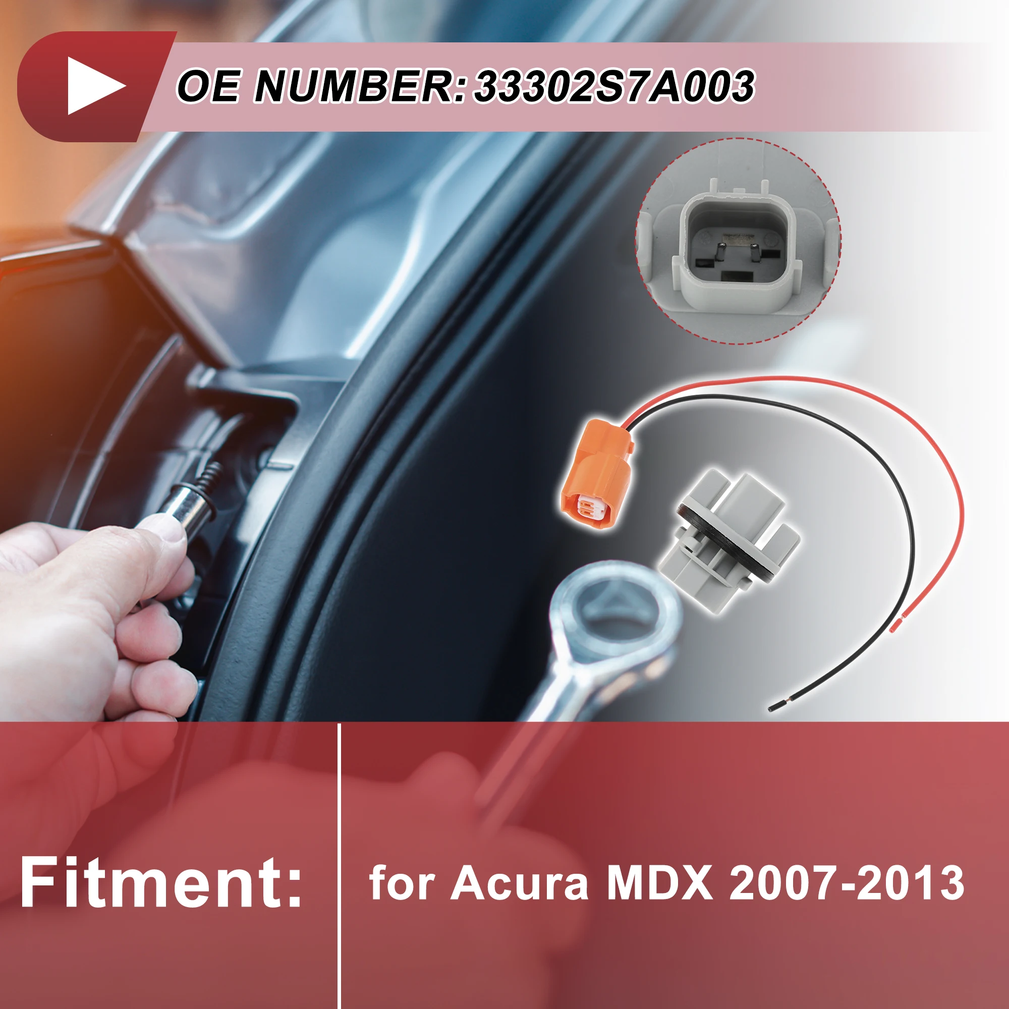 

UXCELL 1 комплект проводки указателя поворота для Acura MDX 2007-2013 No 33302S7A003