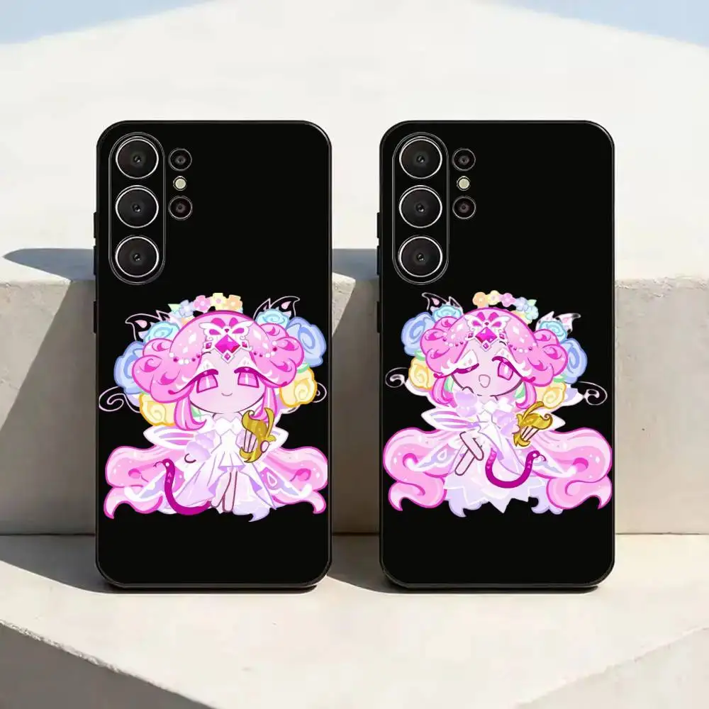 Eternal Sugar Cookie Phone Case For Samsung S25 Shatterproof Ultra Thin Lightweight TPU Printed Phone Case