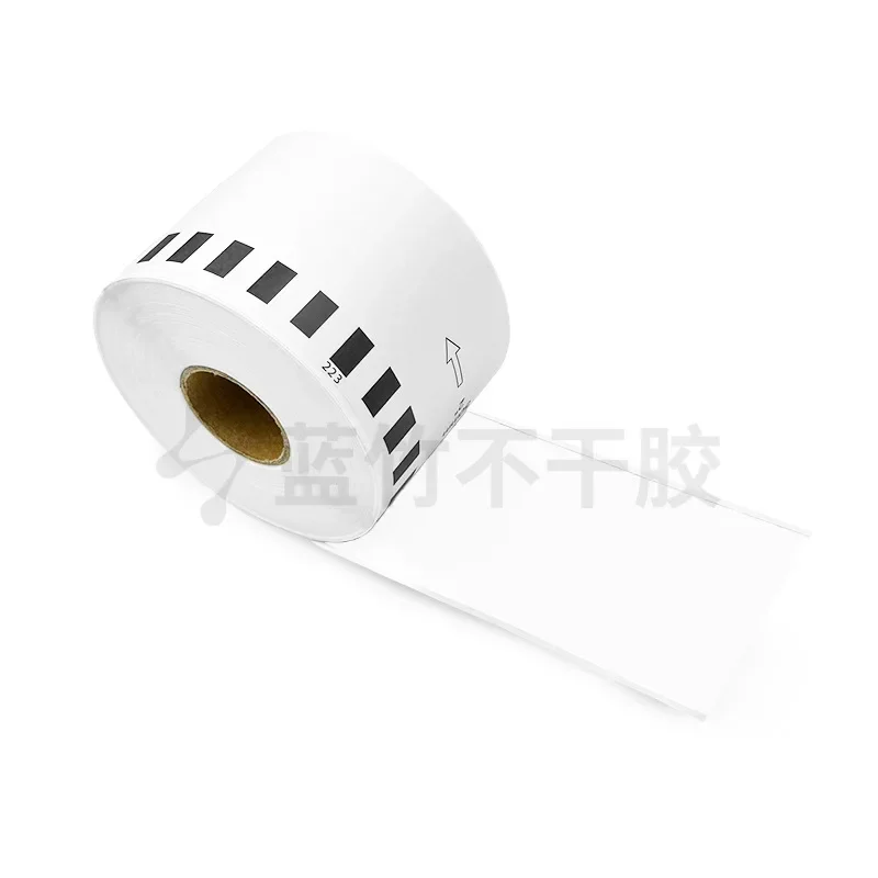 Brother Dk-22223 Customizable Heat-resistant Self-adhesive Paper Roll Three Layers Protection 50mm*30.48m Factory Direct