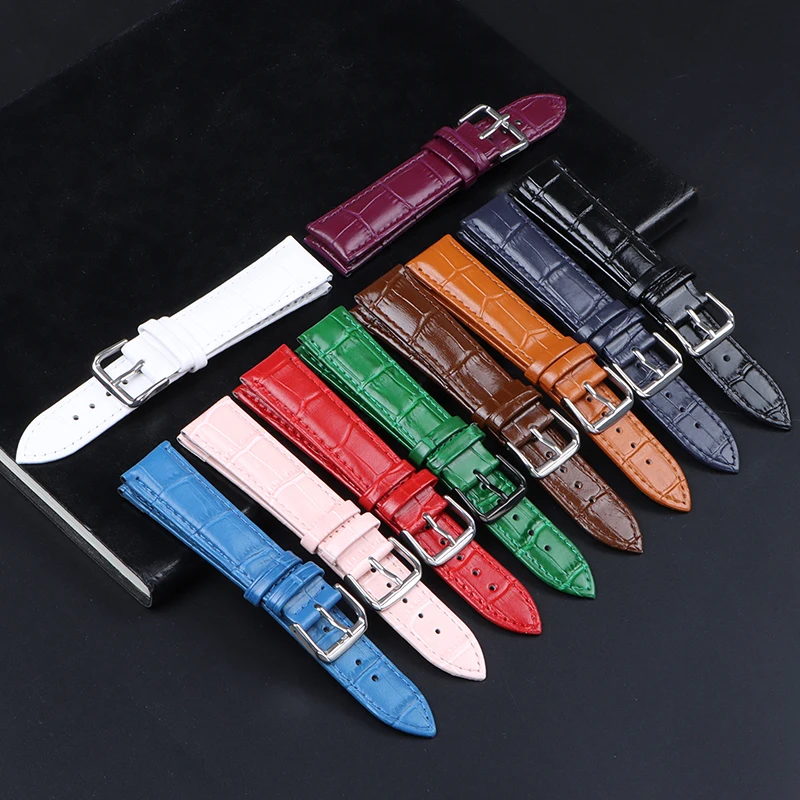 

Ремешок для часов из воловьей кожи 10, 12, 14, 16, 19, 21, 18 мм, 20 мм, 22 мм, 24 мм, ремешок с пряжкой, мягкий ремешок для часов, браслет с инструментом
