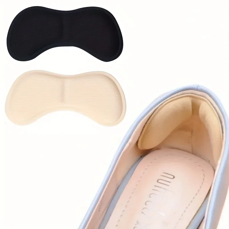 

1 Pair of Heel Stickers Anti-heel Anti-wear Shoes Big Change Small Artifact Shrink Half Size Heel Anti-wear Sticker High Heels