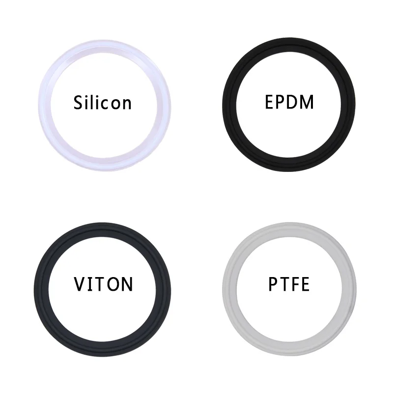 TC 50.5mm -183mm Tri Clamp Gasket Sanitary Clamp Seal Silicon EPDM FPM PTFE