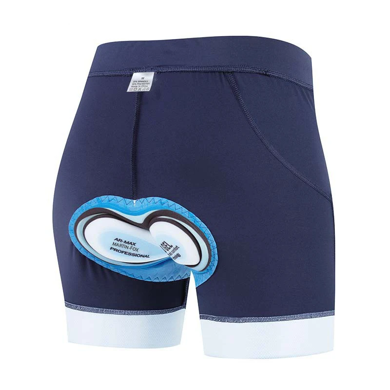 

Women's Cycling Shorts Breathable Quick Dry Compression 5D Gel Pad Shockproof Bicycle Underwear MTB Road Bike Trail Riding Fitne