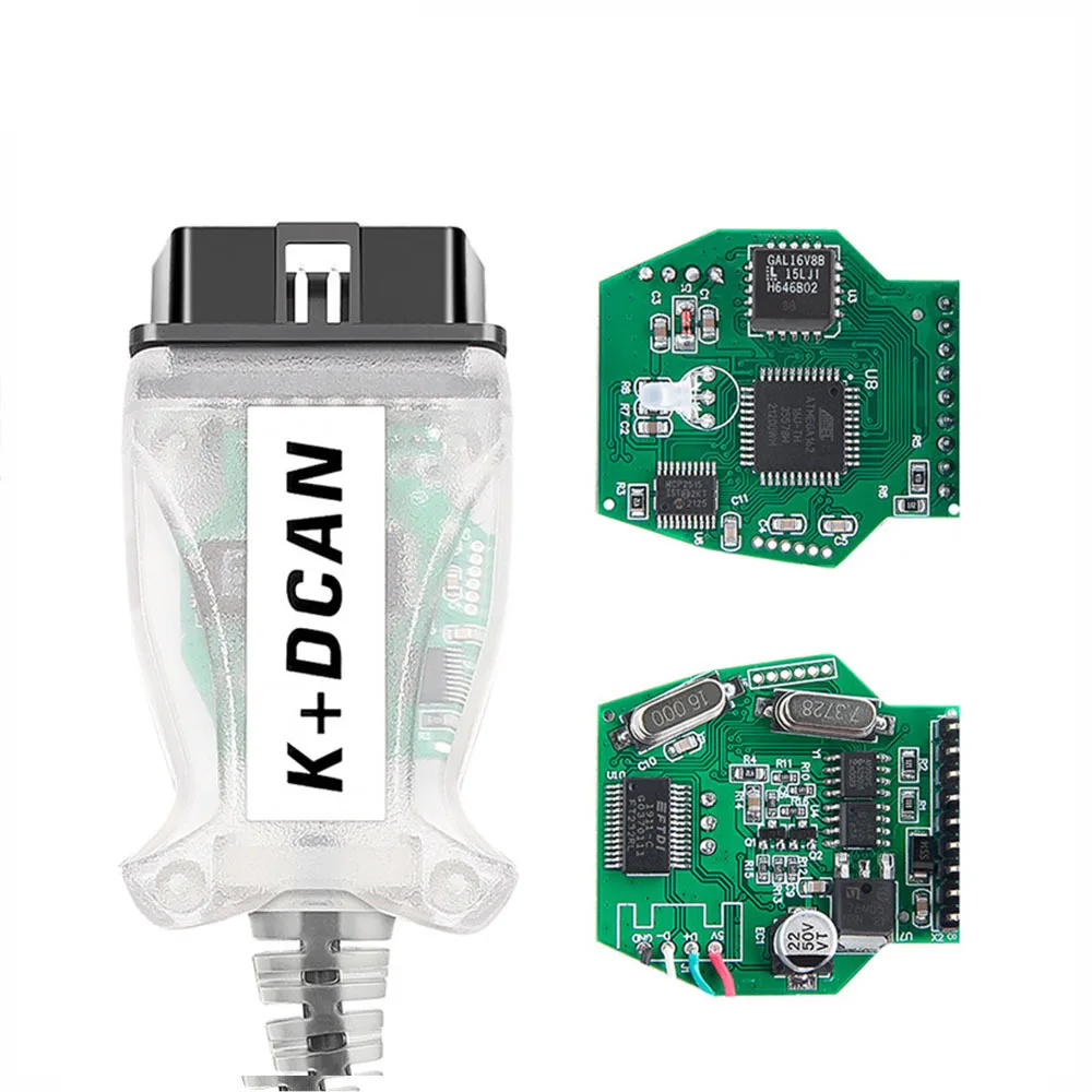 

Интерфейс USB OBD2 для автомобильного диагностического инструмента BMW INPA/Ediabas K+DCAN