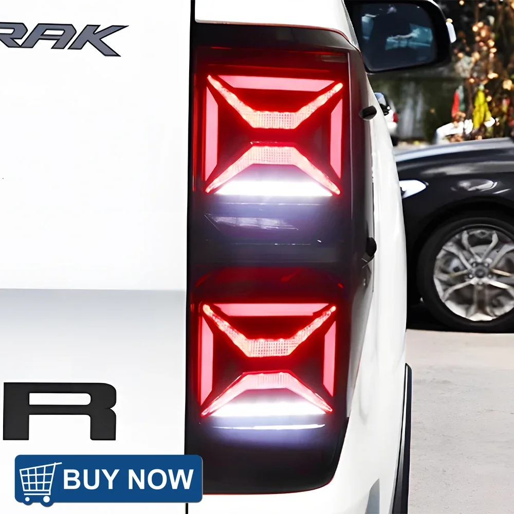 

Автомобильные задние фонари в сборе для Ford Ranger T6 T7 T8 2012-2020, светодиодные обновленные противотуманные тормозные указатели поворота, авто задние фонари, аксессуары
