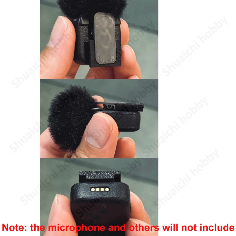 Transmitter​ Cold Shoe Mount Adapter Standard Mounting Interface Plate 3D Printing Parts for DJI MIC MINI Wireless Microphone view 5