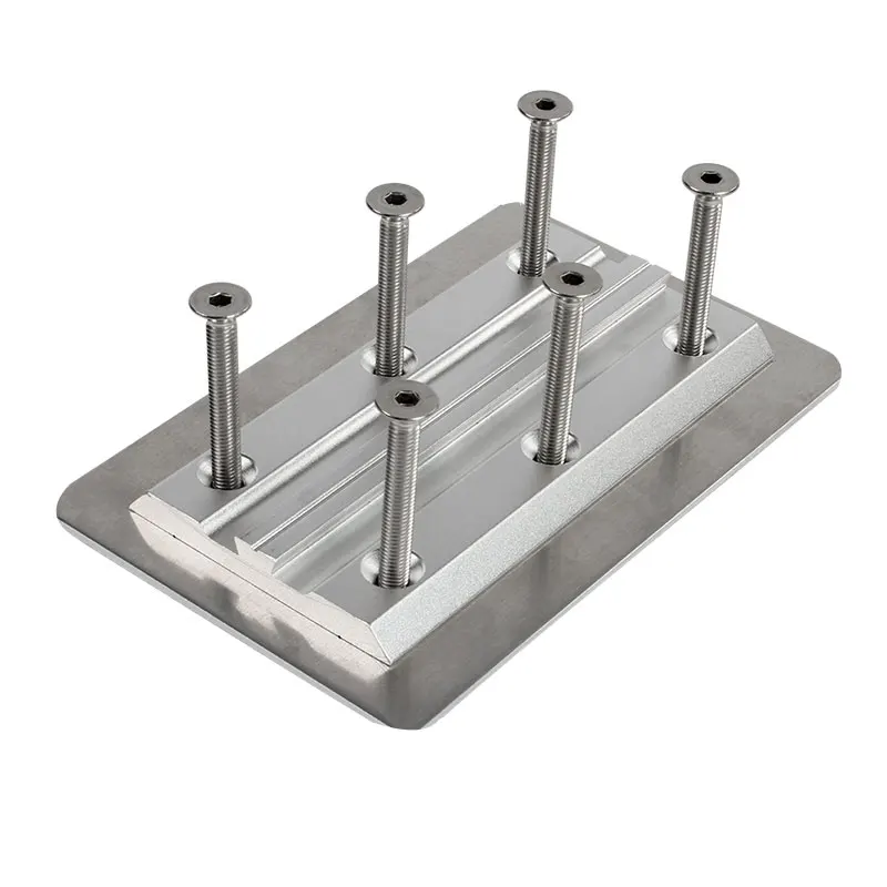 TYTXRV Aluminum Alloy Additional Mount Base Plates For Motorhome RV Table Leg Accessories