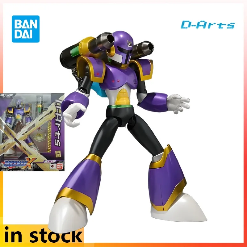 반다이 오리지널 D-arts 메카 제품은 이동식 Rockman FORTE 애니메이션 액션 피규어 모델 장난감 모델 장식품 소년을위한 선물