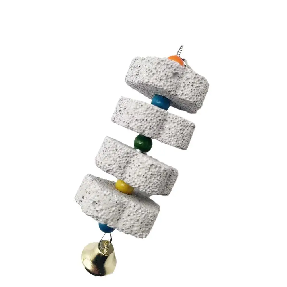 

Parrot Molar String Volcanic Rock Molar Stone Bird Molar Stone Hamster Totoro Calcium and Mineral Supplies