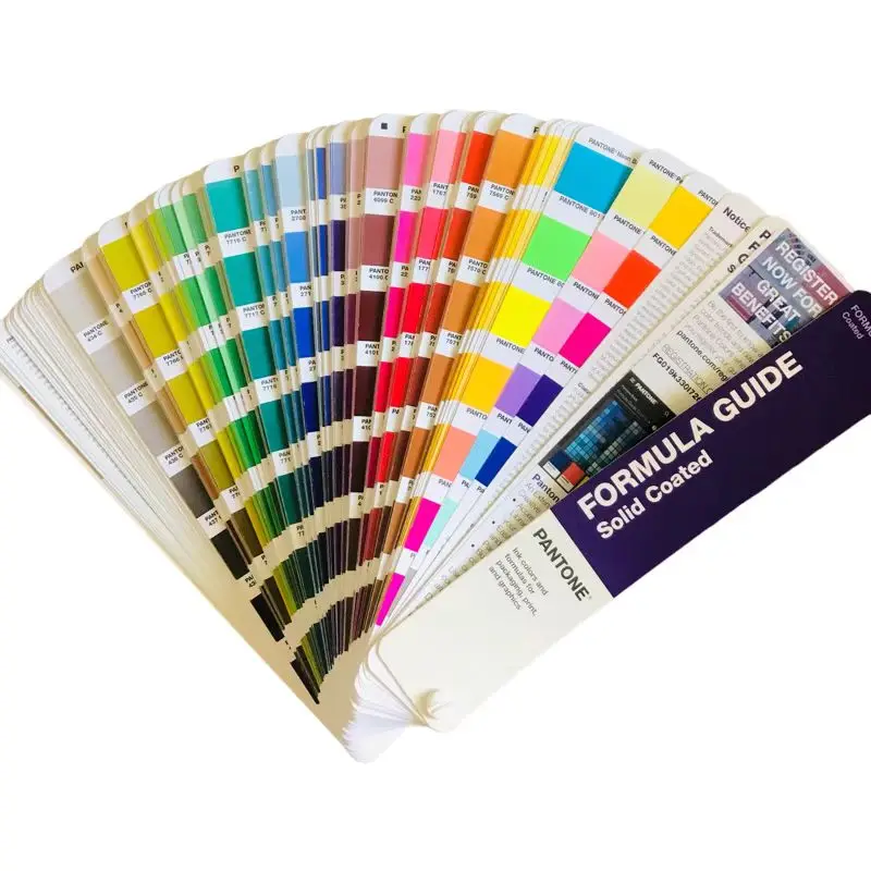 Imagem -05 - Pantone Pantone Cor Cartão c Padrão Internacional Pantone Ponto Cor Gp1601a Brilhante Pintura Cartão 2161c Novo