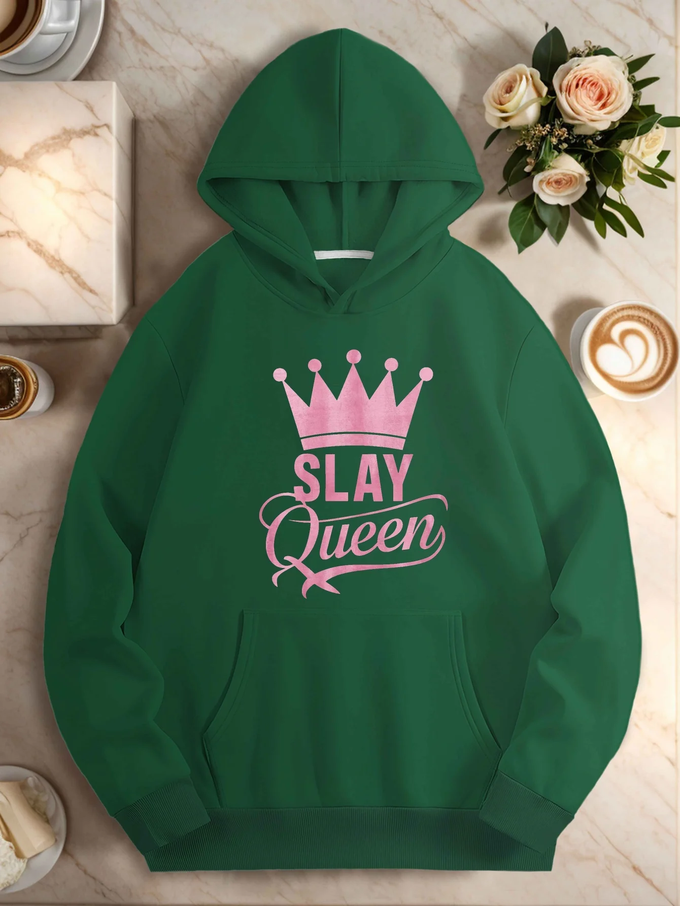 Slay 250G Women's Plus Size Casual Hoodies