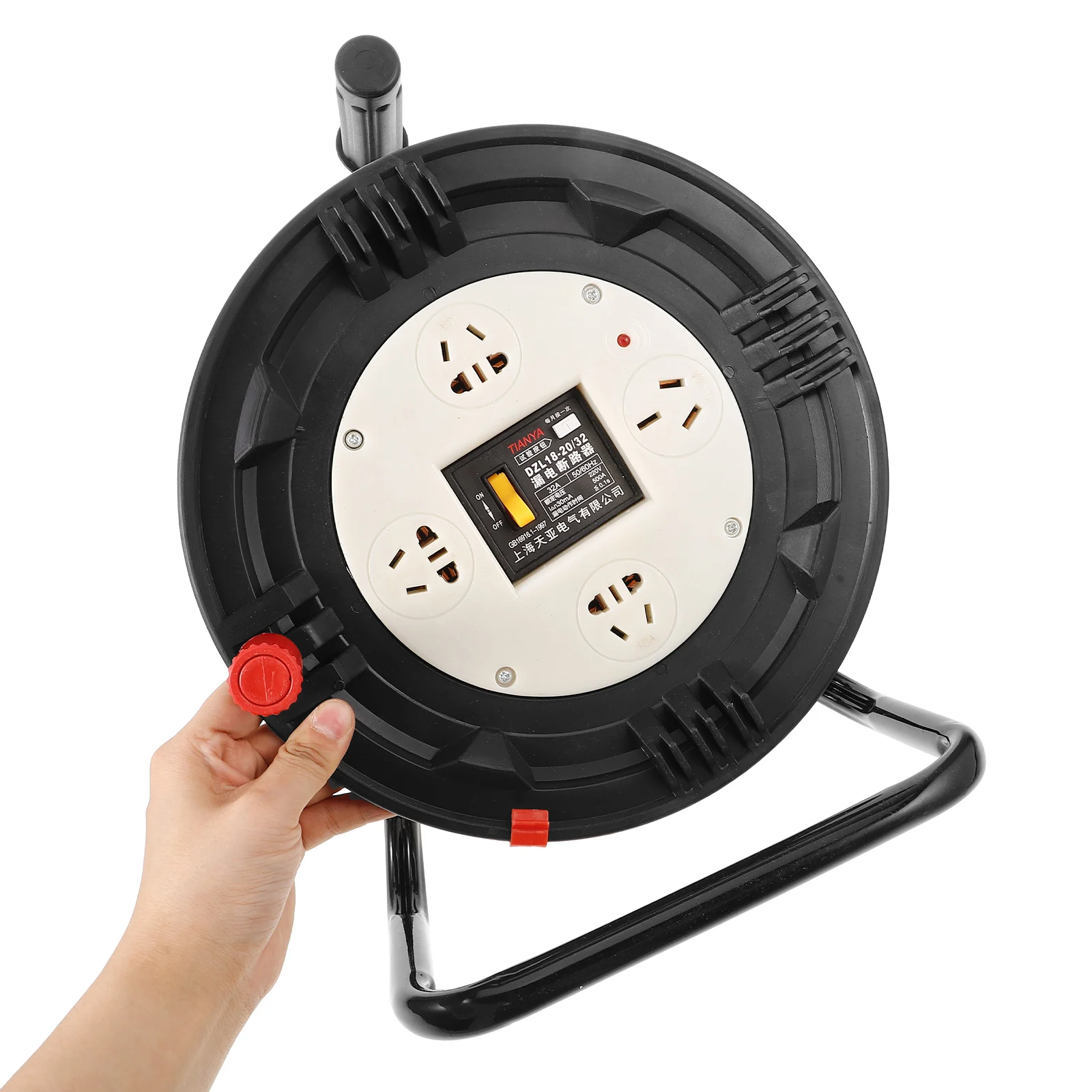 

Electric Cord Reel Storage Organizer Spool Cable Wire Holder Extension Power Coils Reels Large Capacity Plastic Home
