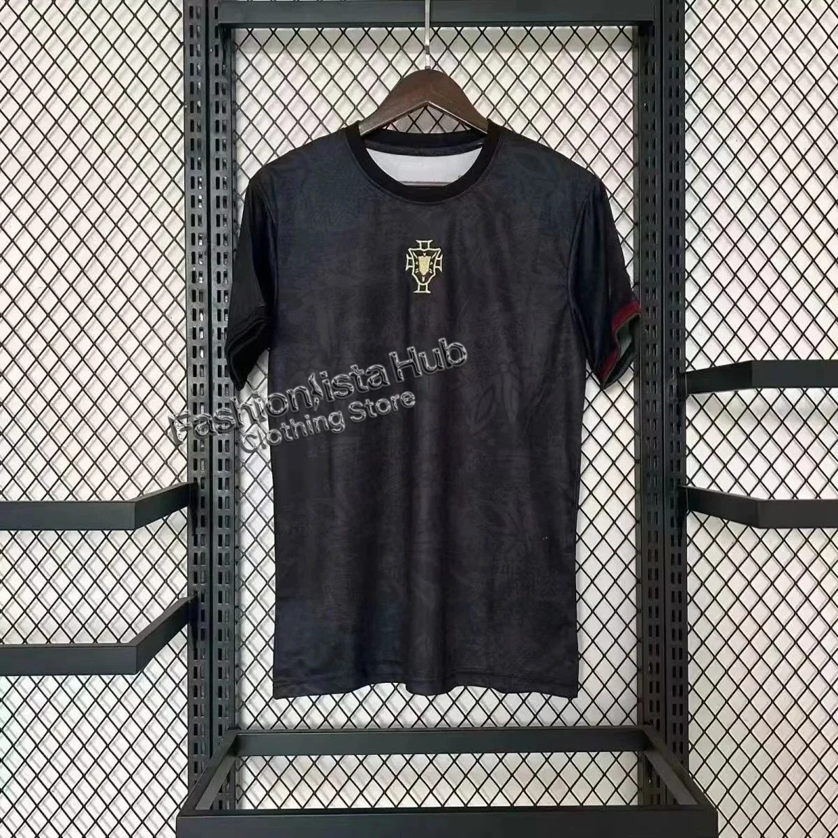 

25 New Season New Jersey New Portuguese Special Edition Comma FootballC Ronaldo Joint Commemorative Edition Fan Edition Jersey