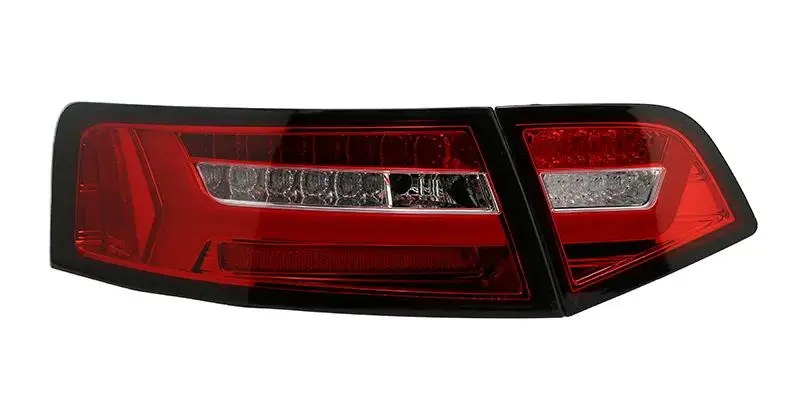 الترقية إلى مجموعة الضوء الخلفي LED الكاملة المعدلة عالية الجودة الضوء الخلفي لأودي A6L 2009-2012 التوصيل والتشغيل