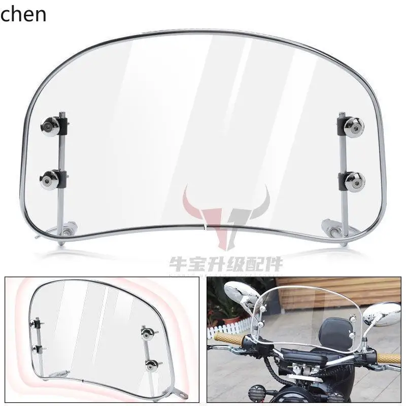 

HXL Electric Scooter Windshield Summer Sunny Day Electric Scooter Windscreen Accessories