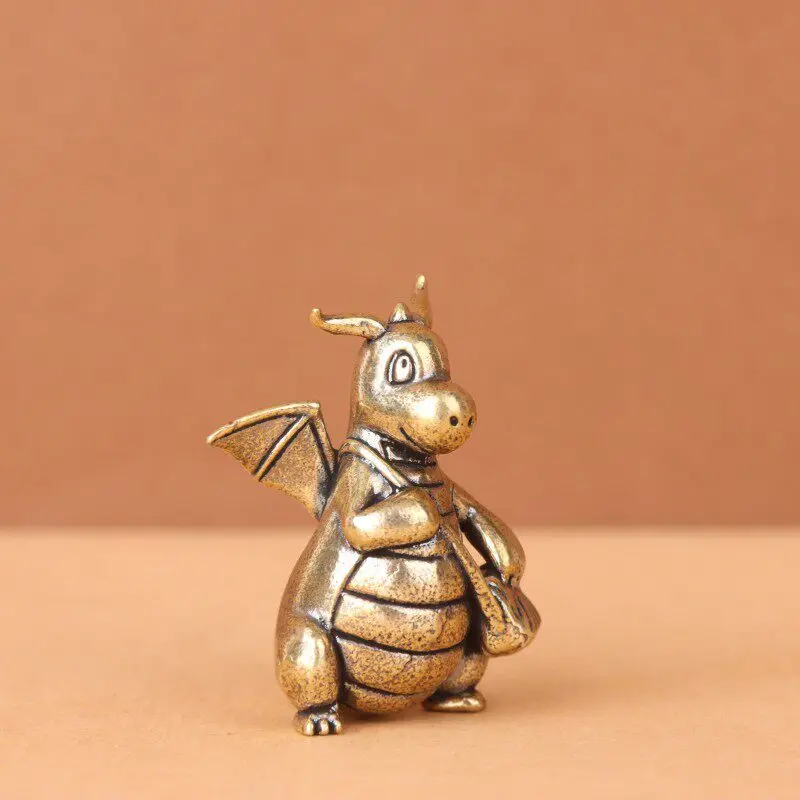 Pokémon Messingfigur Glurak Blastoise Dragonite Bulbasaur Brüllender Flugdrache Statue Tierfiguren Modell Dekoration Geschenk – Detail 23