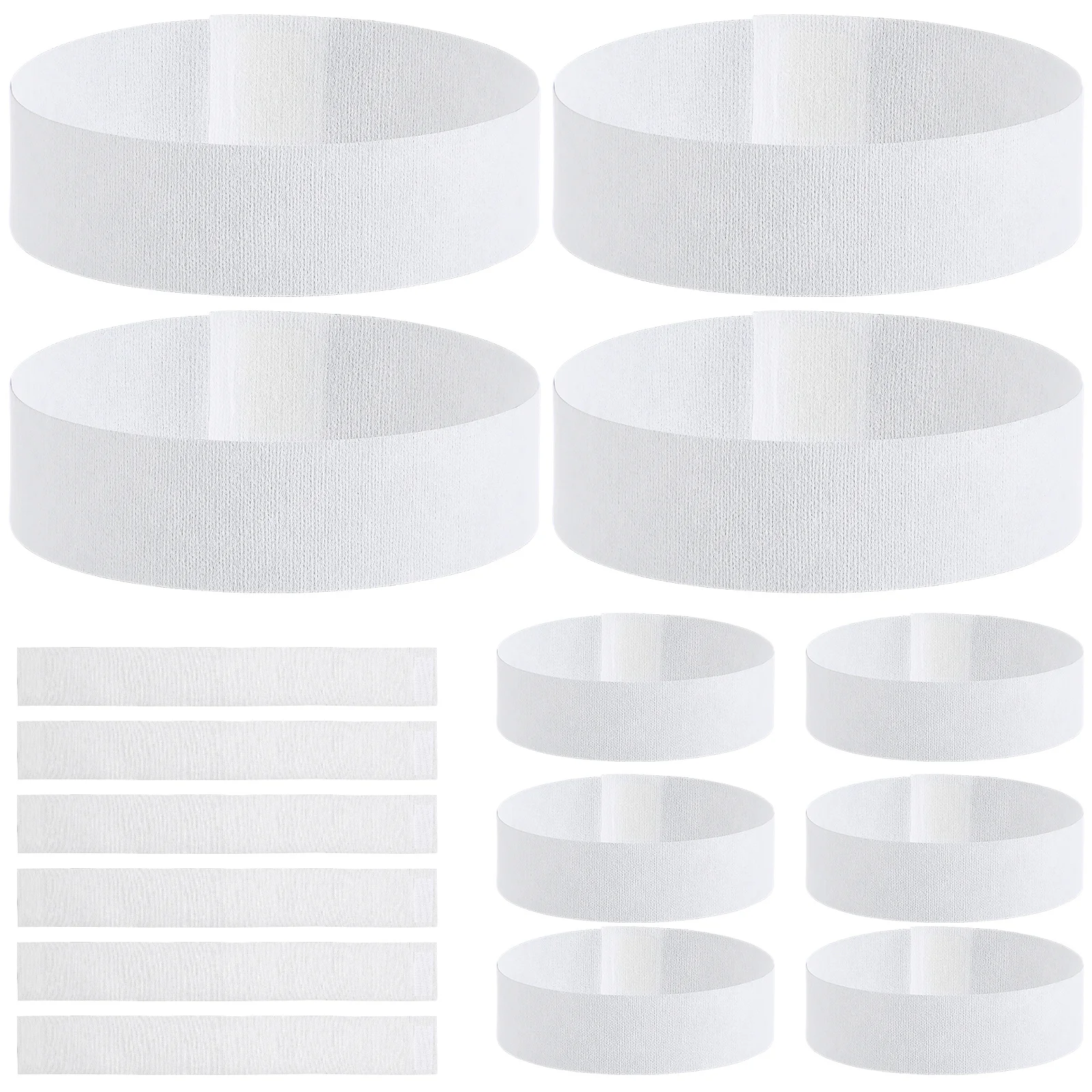 

30 pcs Disposable Headbands For Facials Spa Skincare Face Wash Hair Band Non-Woven Elastic Makeup Headband Bulk Facial Wrap Home