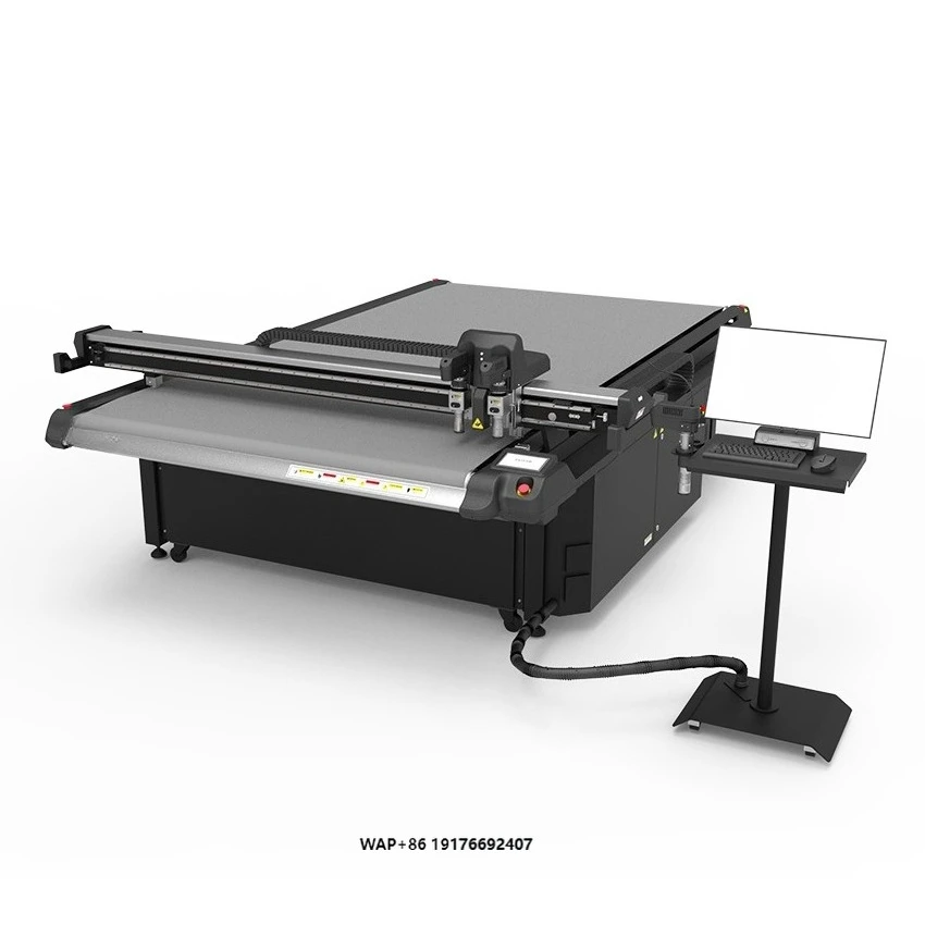 Multi Function Automatic 1600mm 2500mm KT PVC Cardboard Cutter Flatbed Digital Cutting Machine