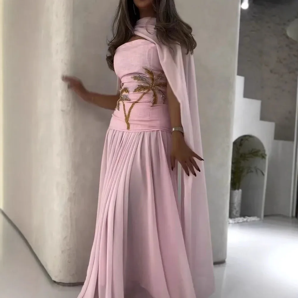 Elegant Modest Long Evening Dress Formal Party Gown High Coverage Design Flowing Silhouette Conservative Style Feminine Banquet