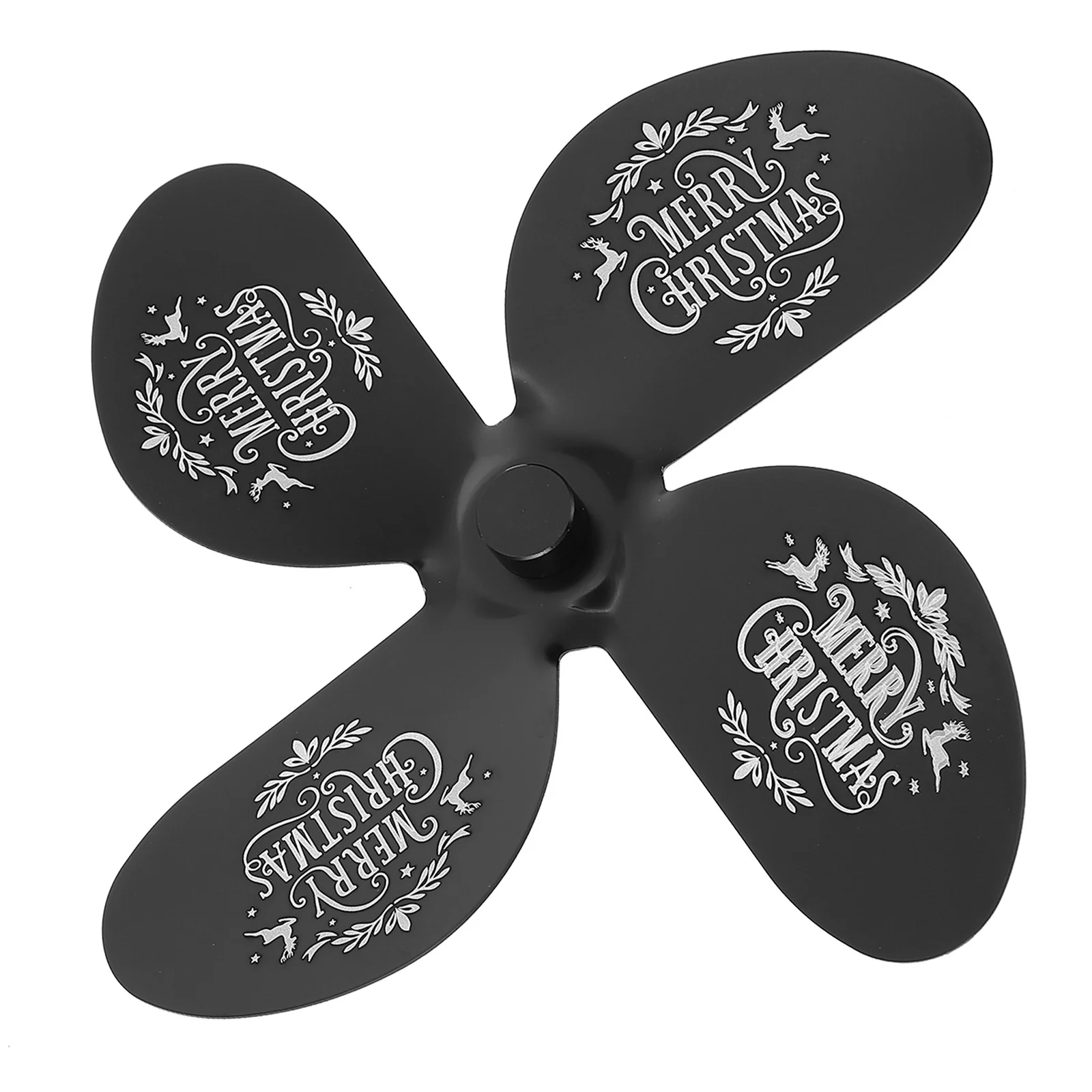 

Aluminum Alloy Fan Blades Prop Supply Accessory Small Metal Warm Air Accessories Heat Powered Stove