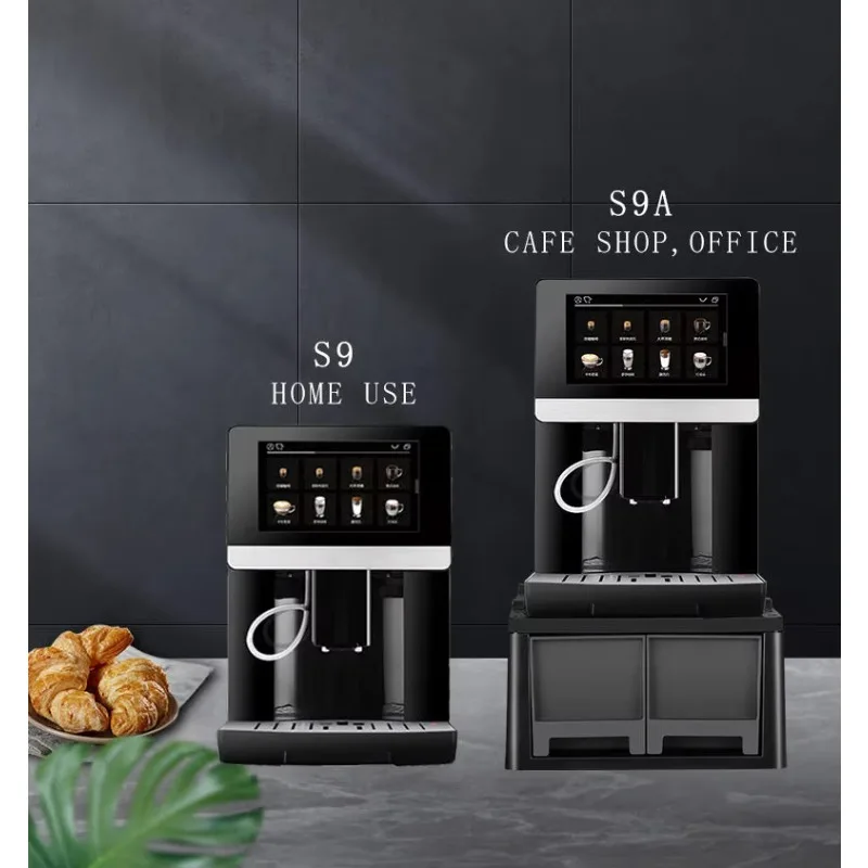 STLF 7\" Touch Screen Fully Automatic Commercial Coffee Machine Factory Direct 10 Double Latte Cappuccino Hotels s