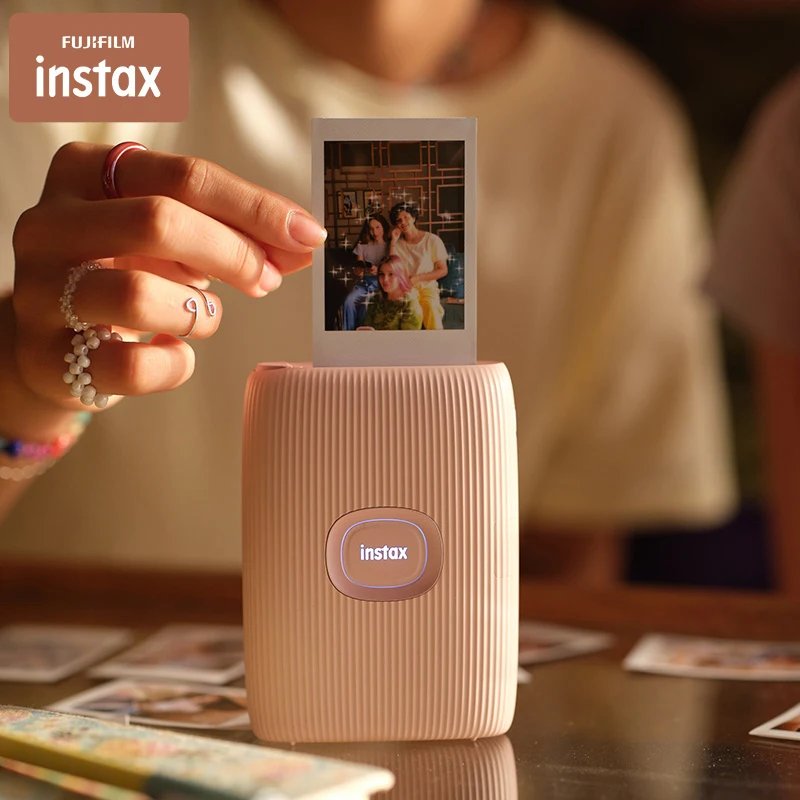 Fujifilm Origin Instax Mini Link 2 Printer Instant Smartphone Printer White /Pink /Black with Fuji Instax Mini Film Photo Paper