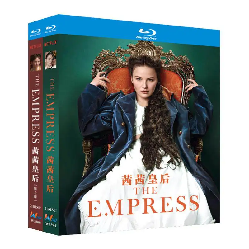 

Blu-ray Ultra HD German TV Series Sisi Seasons 1–2 Box Set with Chinese Simplified Chinese Traditional Japanese and English