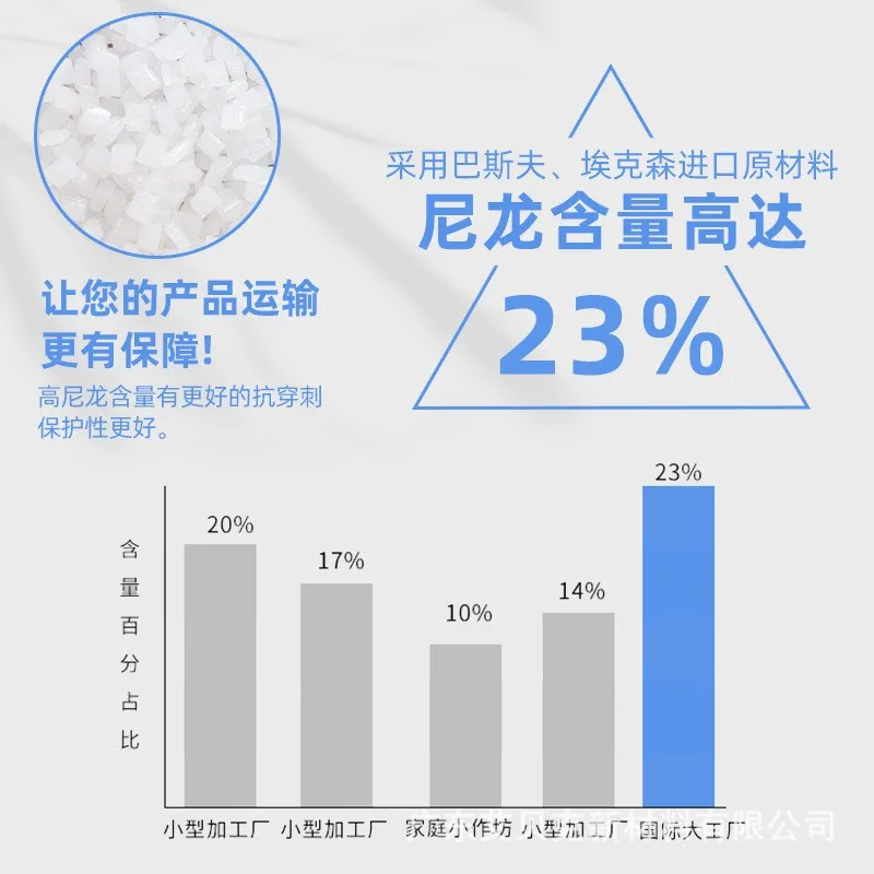 Custom. Insecticide Column Bag Honey Cup L Bag Thickened Transportation Drop-Resistant Packaging