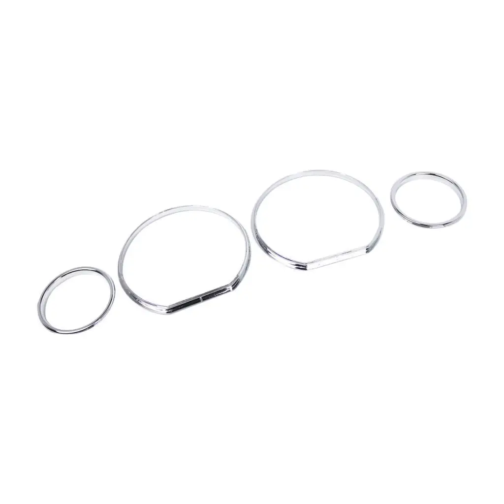 4Pcs 1734009 for BMW E36 Speedometer Gauge Repair Dashboard Dial Gauge Rings