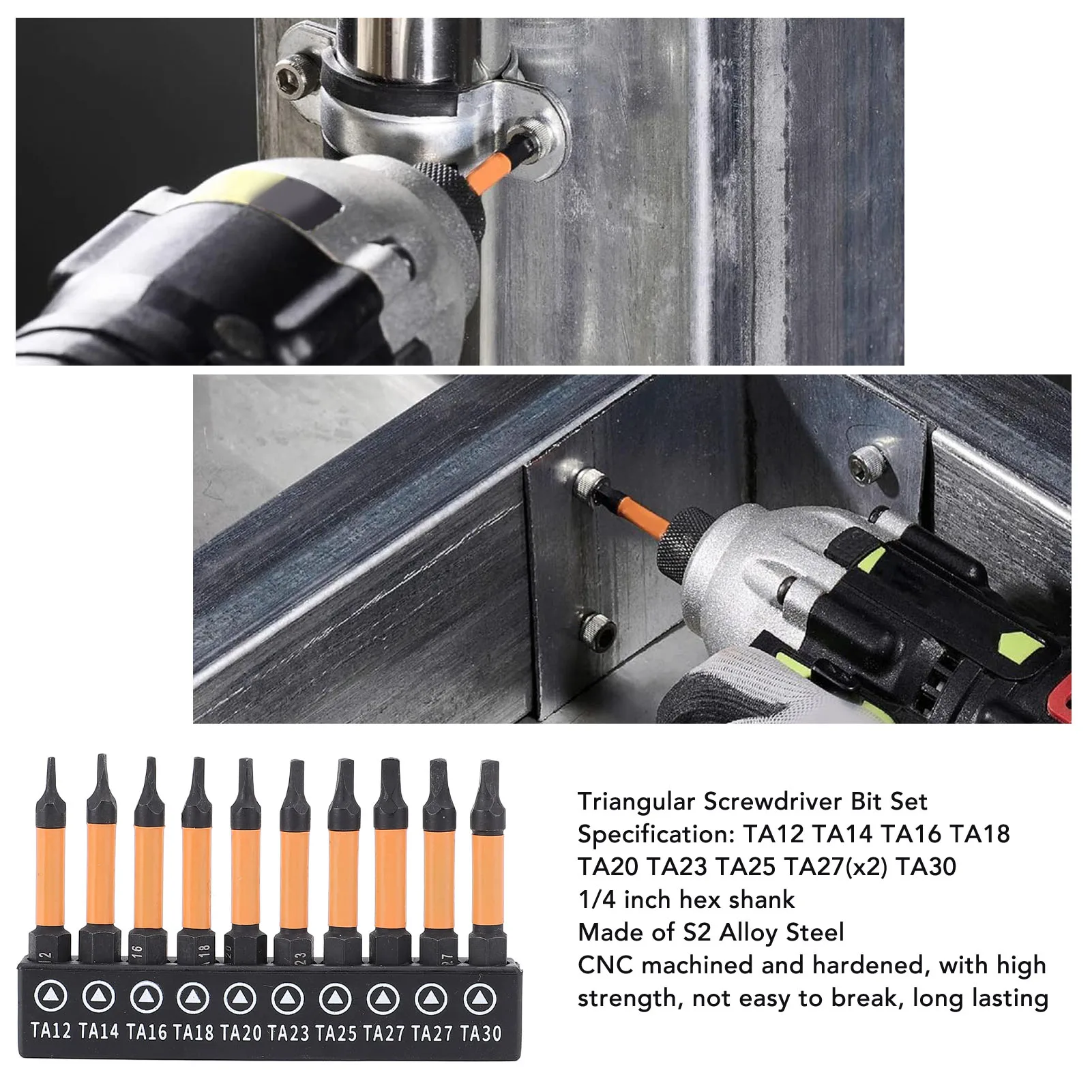 Triangular Drill Bi…