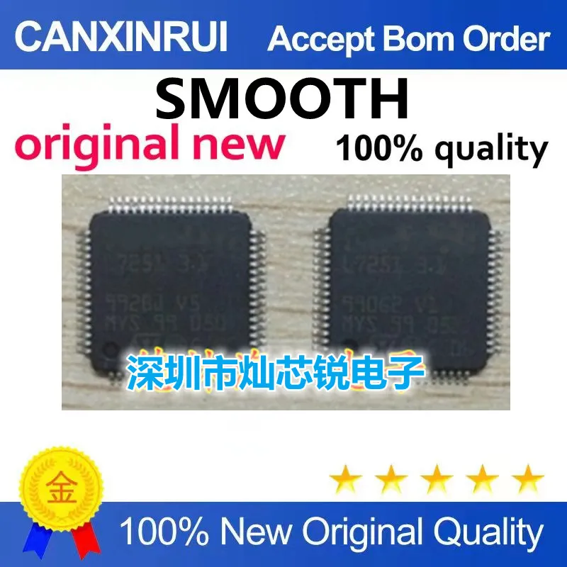 (5-100piezas) Brand New SMOOTH L72513.1 Data Driven IC Chip