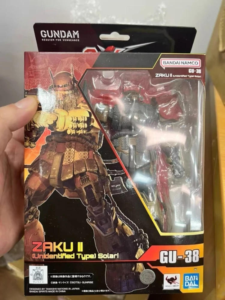 

Bandai UNIVERSE GU 38 ZAKUⅡ Unidentified Type Solari Action Figures Zaku Mobile Suit Requiem for Vengeance