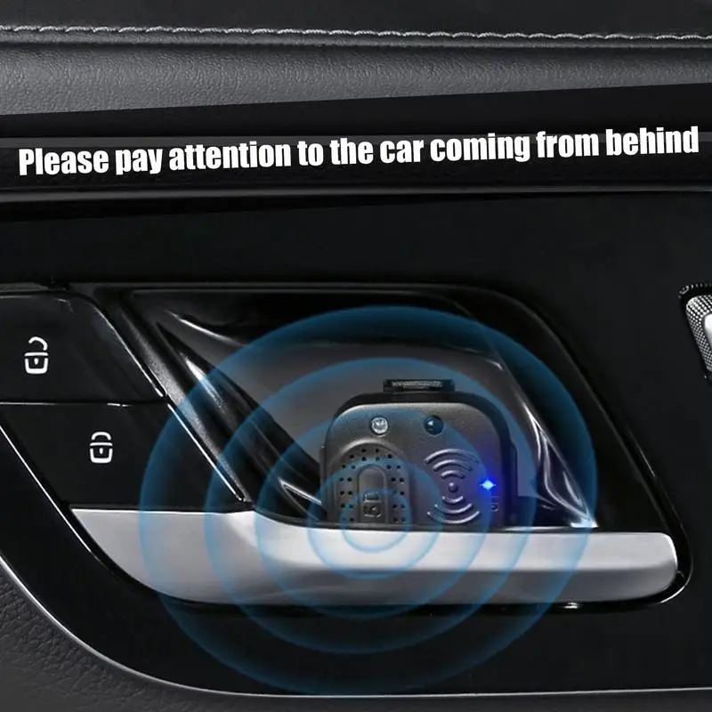 자동차 문짝 안전 경보 적외선 센서, 문짝 열림 경보, LED 경고등 및 음성 알림, 자동차 문짝 안전 경보 문짝 경보