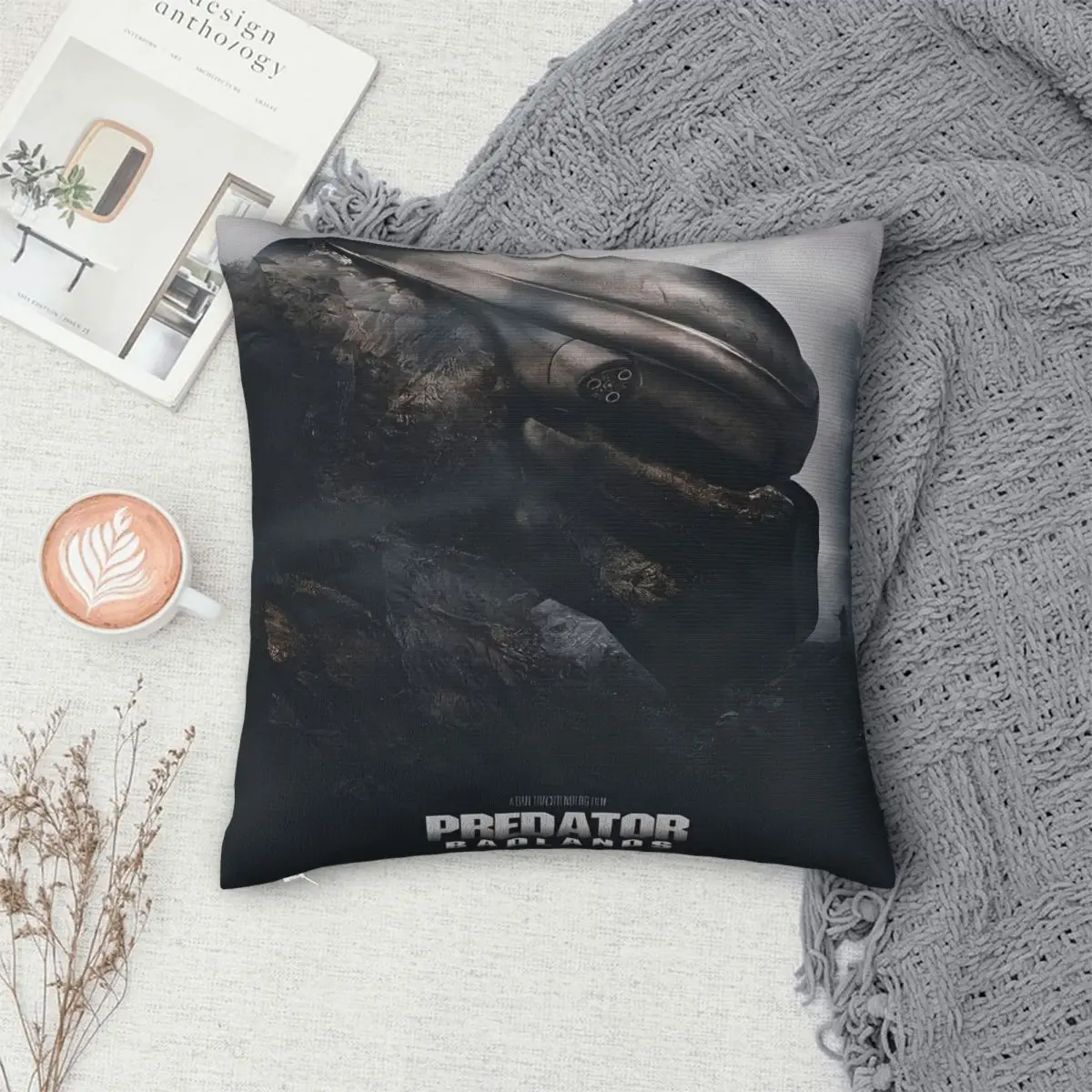 المفترس: الأراضي الوعرة المخدة غطاء وسادة بوليستر ناعم هدية كيس وسادة غطاء المنزل انغلق 45*45 سنتيمتر أحجام متعددة