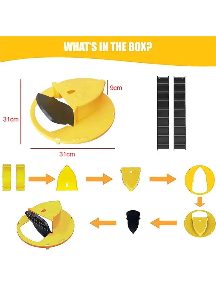 Intelligent mouse trap Automatic reset flip cover trap for catching mice Mouse catching artifact  Indoor and outdoor mouse traps