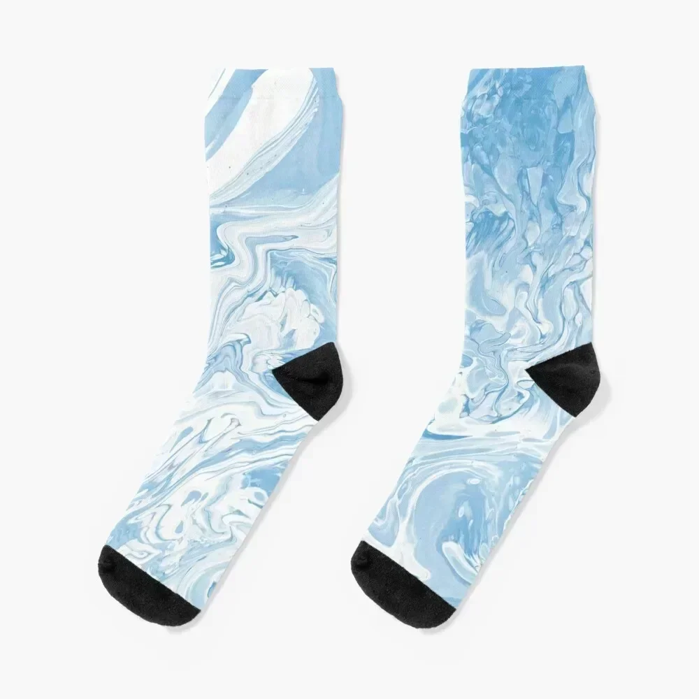 

CLOUDY SKY MARBLE Socks gifts christmas gift Soccer winter gifts Boy Child Socks Women's