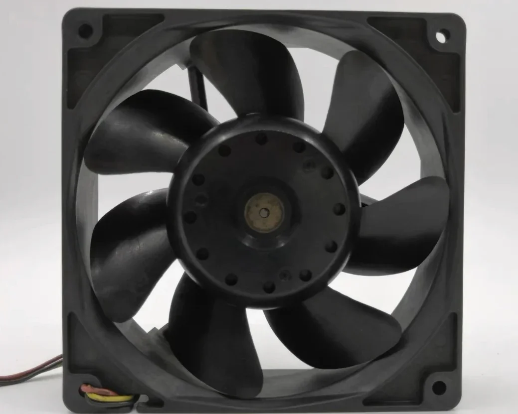 New 12cm 12038 server case fan 12V 0.52A 109R1212H1D01 3 wires