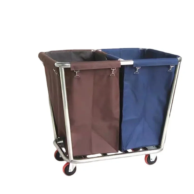 Commercial Hotel Housekeeping Cleaning Trolley Janitor Cart