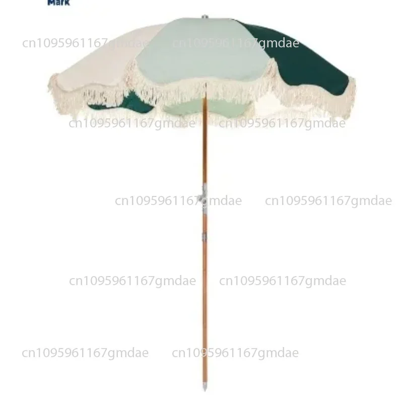 يمكن تحويل مظلة الشمس الخارجية إلى مظلة شمس على الشاطئ؛ قوي ومتين