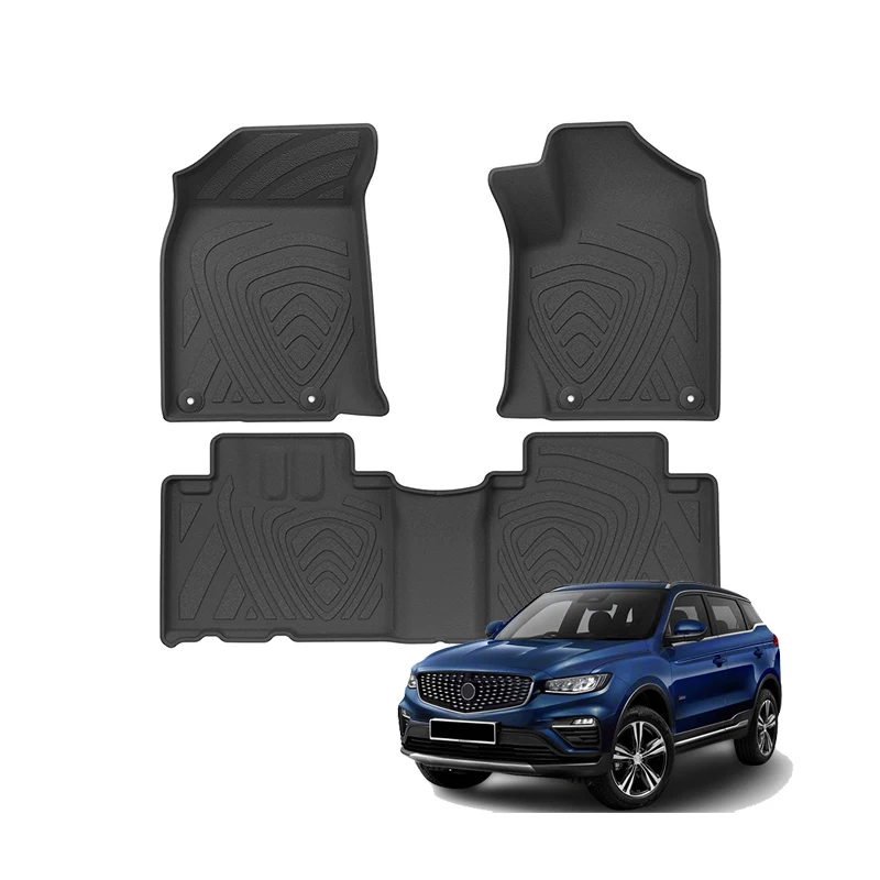 

For Proton X70 2026 TPE Car Floor Mats RHD All Weather Waterproof Anti-Slip Cargo Liner Anti Dirty Pads Car Accessories
