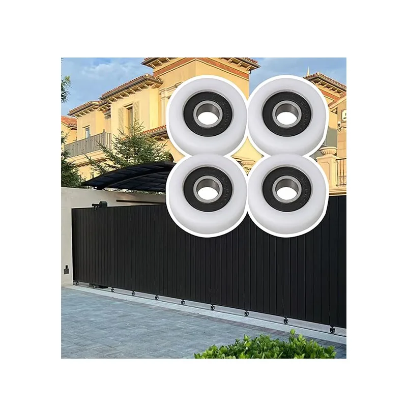 4 Pz 36x10x10.5mm Bianco 6000ZZ Cuscinetto Piatto Cuscinetto A Sfere Guida Puleggia Ruote Rullo 97KG Cuscinetto di Carico mobili Puleggia