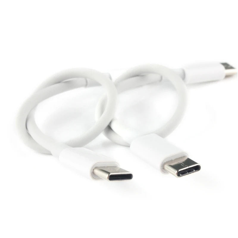 Câble court K1AA Type C, rapide 60W USB C vers USB C, ligne données 480Mbps