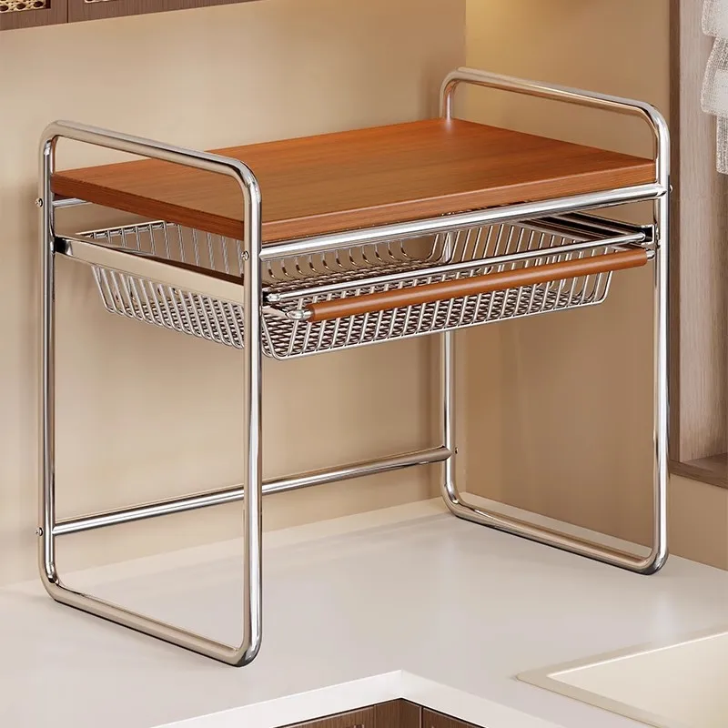 

Kitchen microwave oven shelves, shelves multifunctional brackets