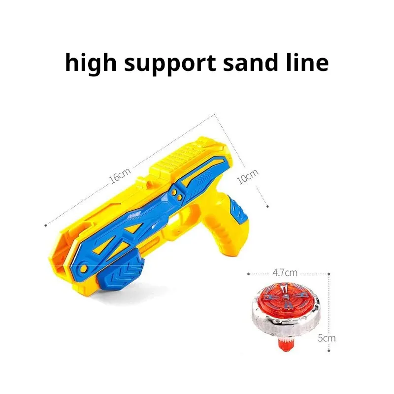 Gyro Children Luminous Rotating Gyro Gun Parents and Children Outdoor Battles Boys Light Toys