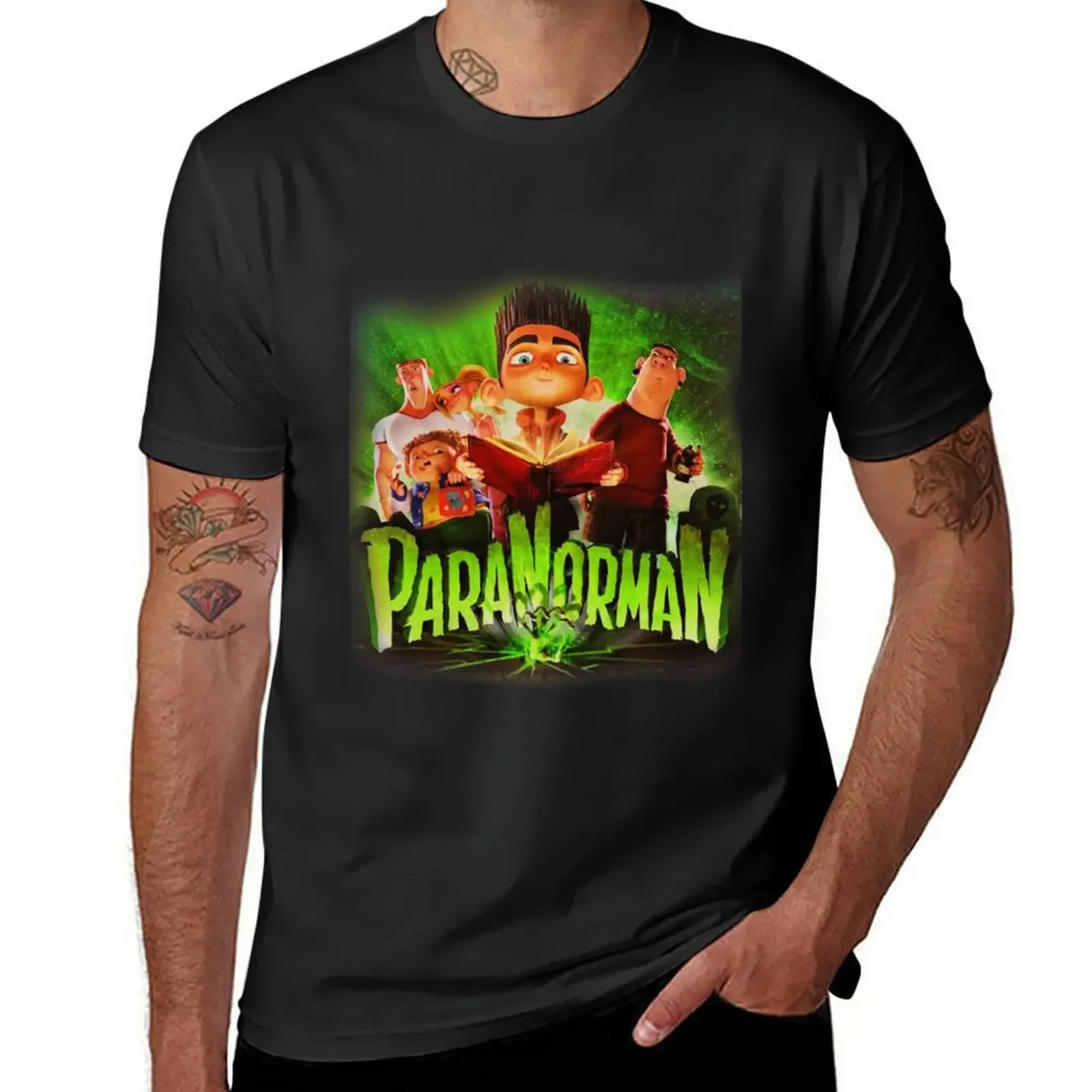 

ParaNoerman T-Shirt man t shirt blacks baggy shirts plain black t shirts for men