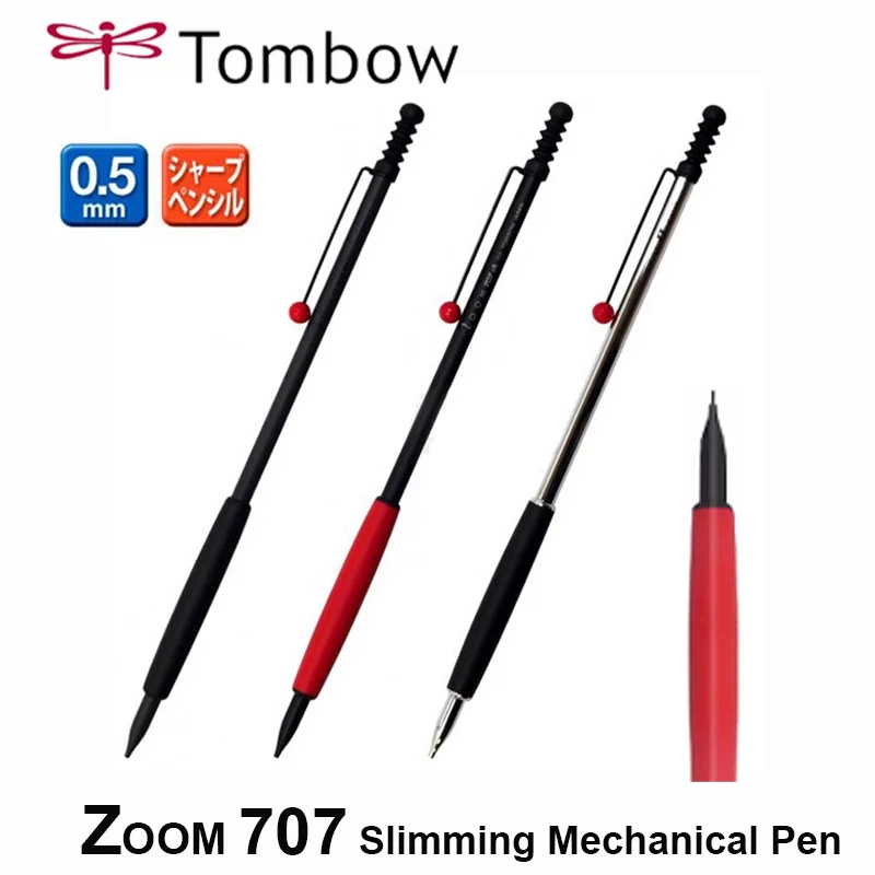 Japan TOMBOW Mechanical Pencil Creative Thin Rod Soft Grip Break-resistant Sharp Lead Propelling Pencils Elegant Gift Stationery