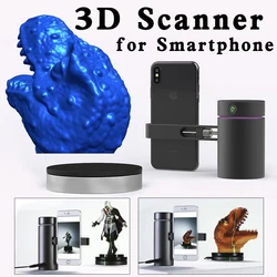 EORA 3D scanner for smartphone Desktop Laser scanning device Garage Kit GK modeling copy 360° scan turntable Support Android iOS