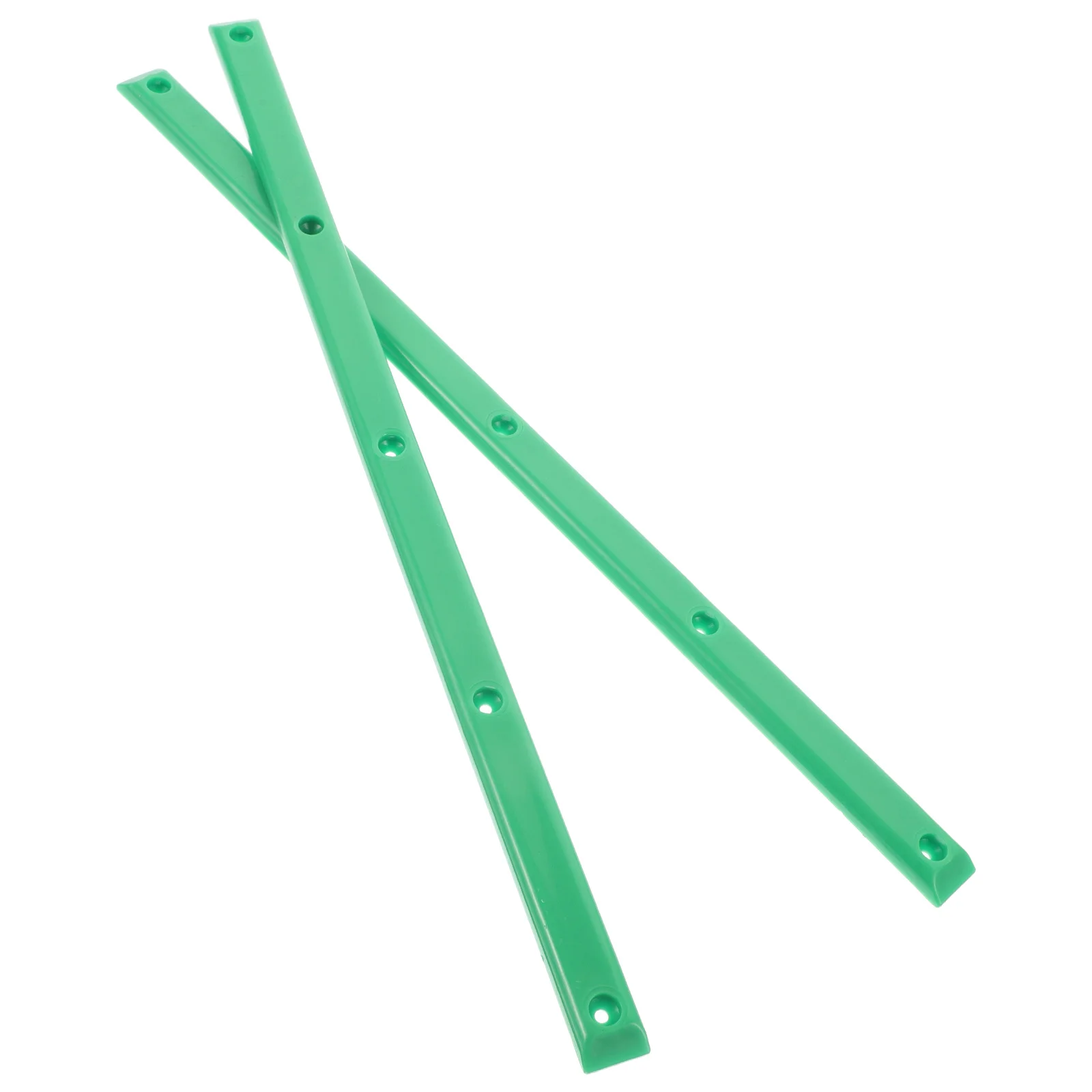 

2Pcs Skateboard Rail Guards Impact Resistant Plastic Rib Bones Rail Replacement for Longboard Skateboard Deck Protection
