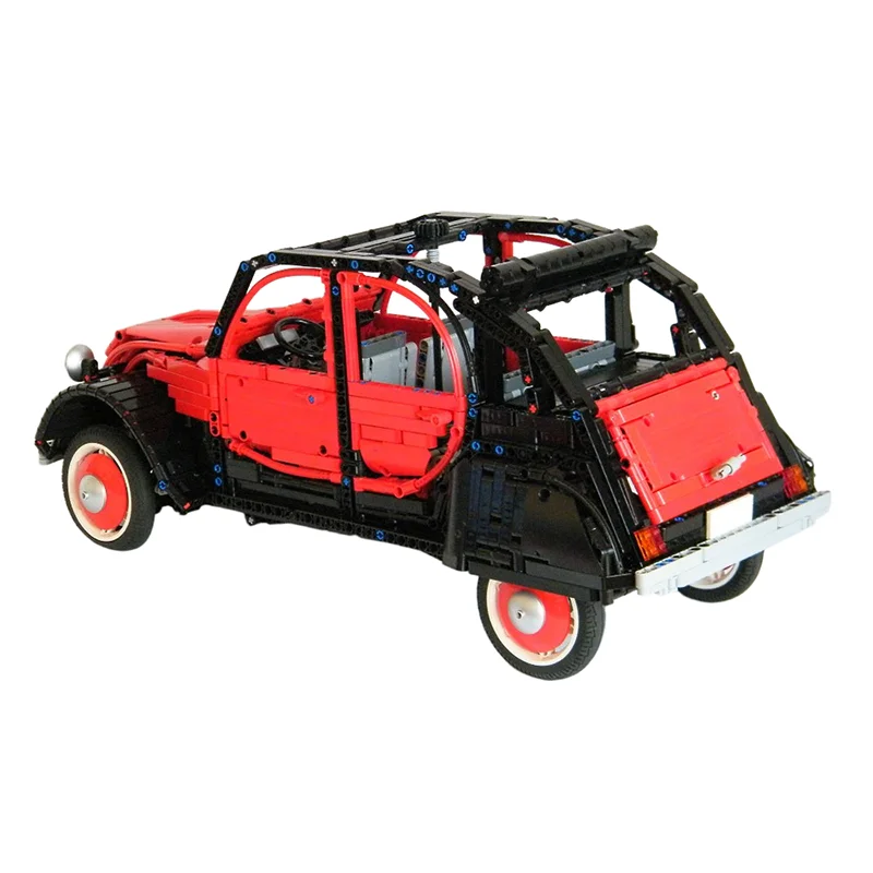 2237pcs MOC Citroen Charleston Technical Model Building Blocks Room Decor, Home Decor, Home Decoration Birthday Gift For Adults