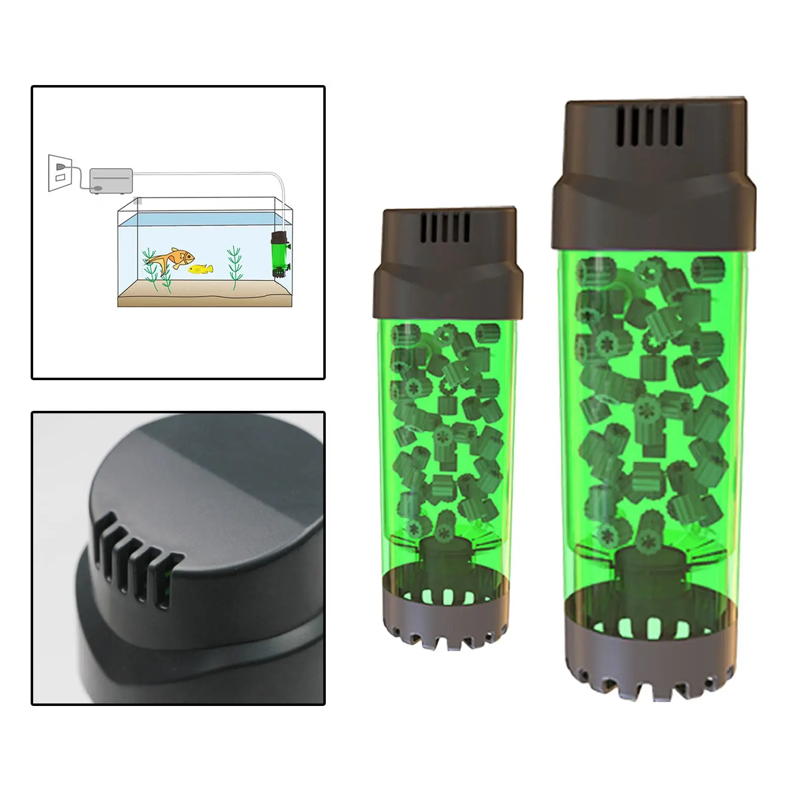 Bomba filtro biológico para pecera – Agua limpia para tu acuario - imagen 3